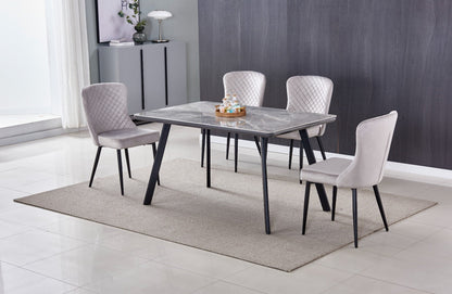Dario Dining Table Black Legs