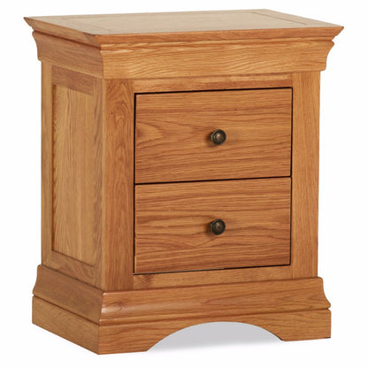 Delta Oak 2-Drawer Storage Locker