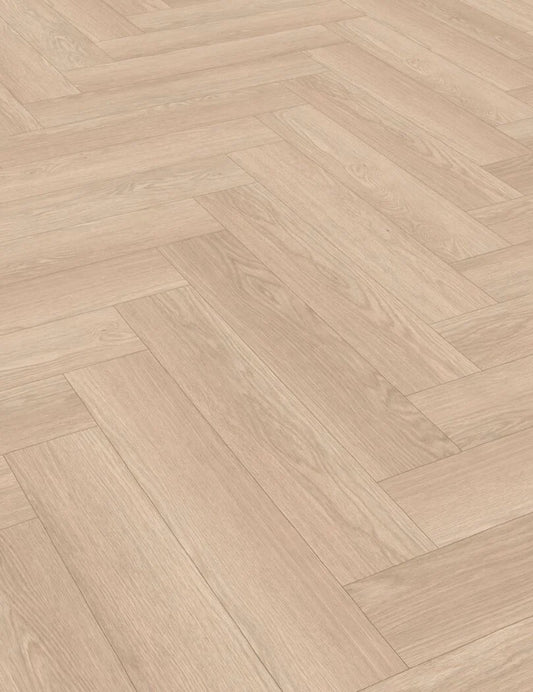 NatureSense Herringbone | Light Baronia Oak | 8mm | EGGER | Laminate Flooring