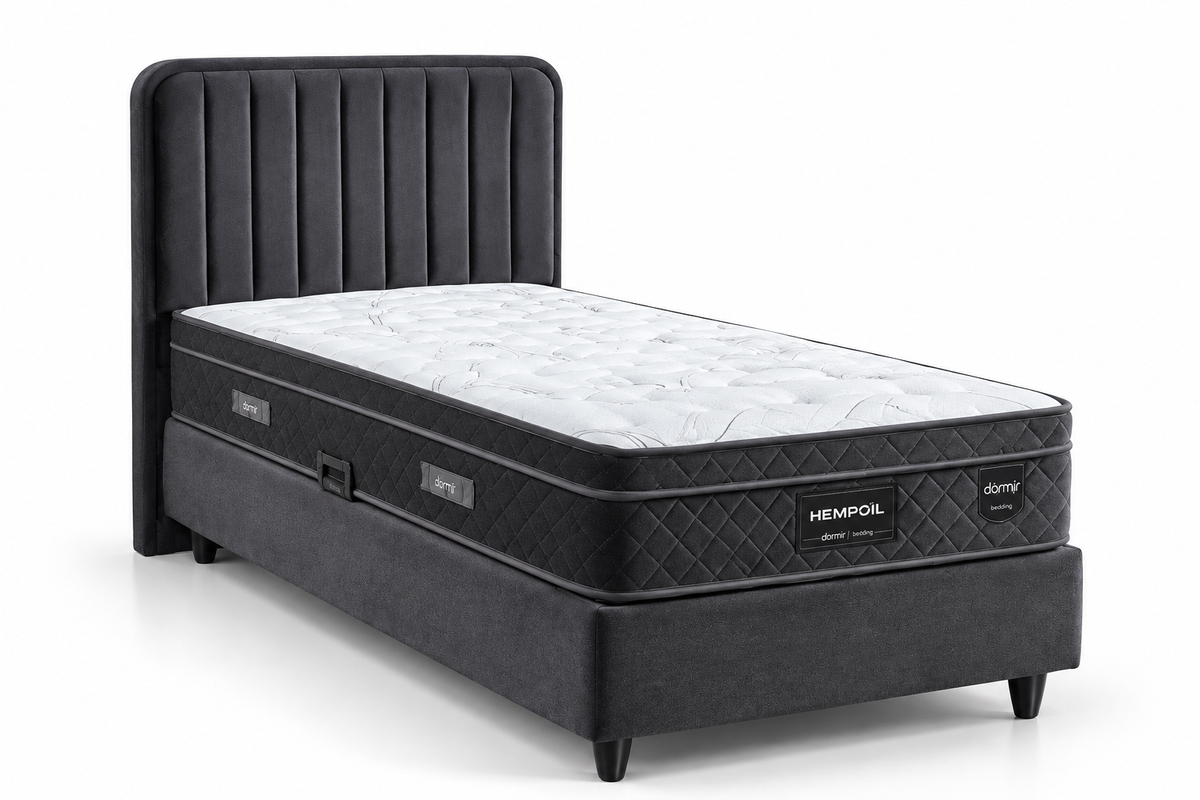 The Hempo 3ft Bed & Mattress Set | Ottoman Storage