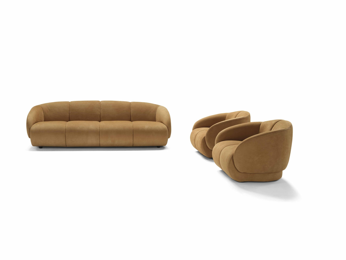 Flower Italian Leather Sofa | New Arrival