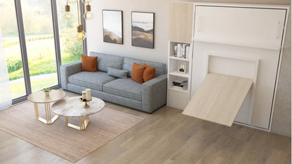 The Frogg Wall Bed | With Mattress | With Fold-Down Desk | Multimo