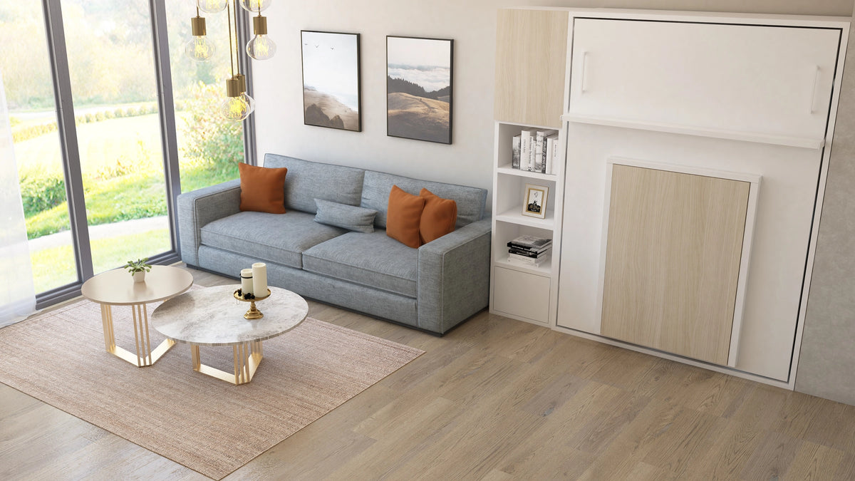 The Frogg Wall Bed | With Mattress | With Fold-Down Desk | Multimo