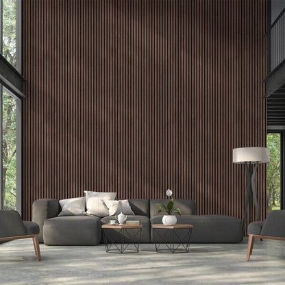FT PREM Acoustic Panel 2.44mx605x22mm SMOKED OAK