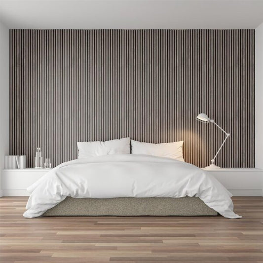 FT PREM Acoustic Panel 2.44mx605x22mm GREY OAK