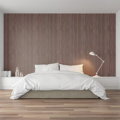 FT PREM Acoustic Panel 2.44mx605x22mm WALNUT