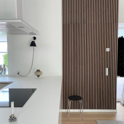 FT PREM Acoustic Panel 2.44mx605x22mm WALNUT