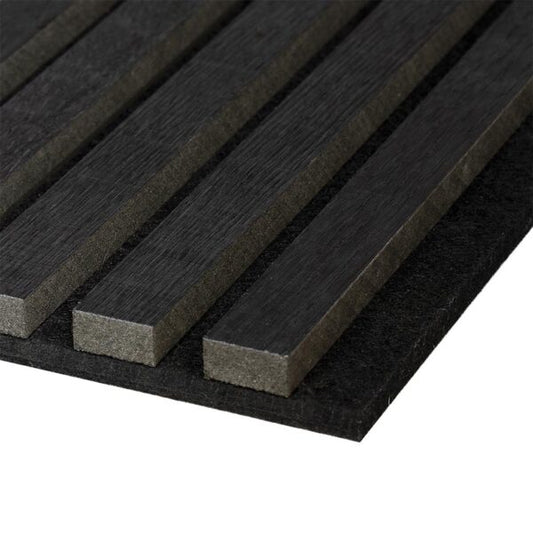 FT Prem Acoustic Panel 2.44mx605x22mm BLACK OAK