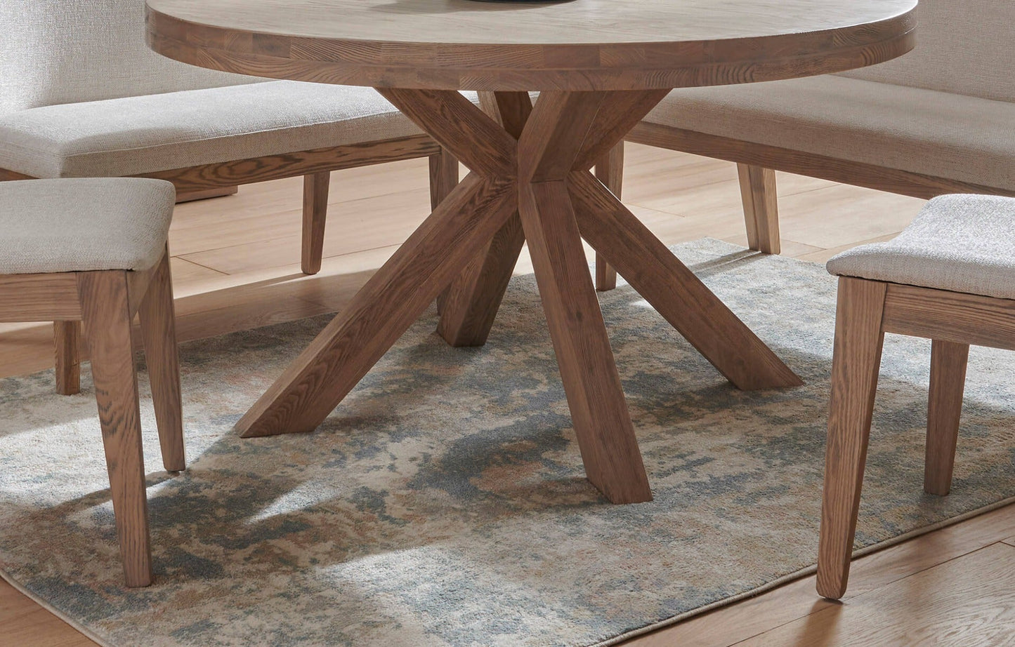 Falun Round Corner dining set