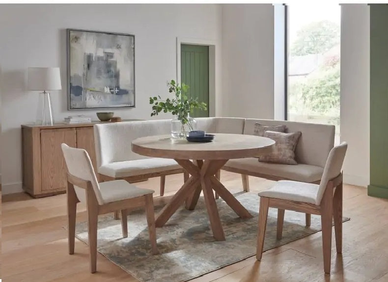 Falun Round Corner dining set