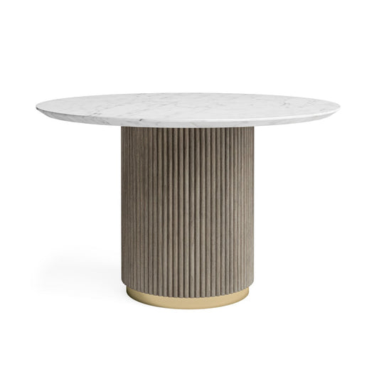 Isabella Round Dining Table - Marble Top (pre-order For jan)
