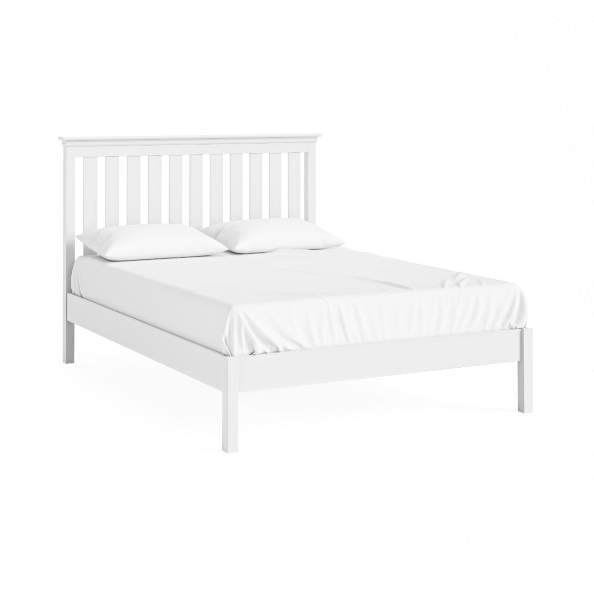 Bordeaux White Bed Frame