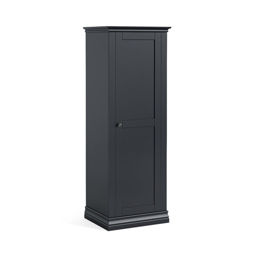 Bordeaux Charcoal Single Wardrobe