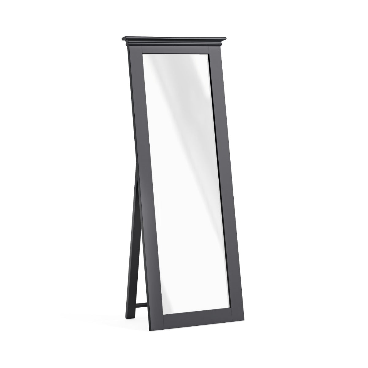 Bordeaux Charcoal Cheval Mirror