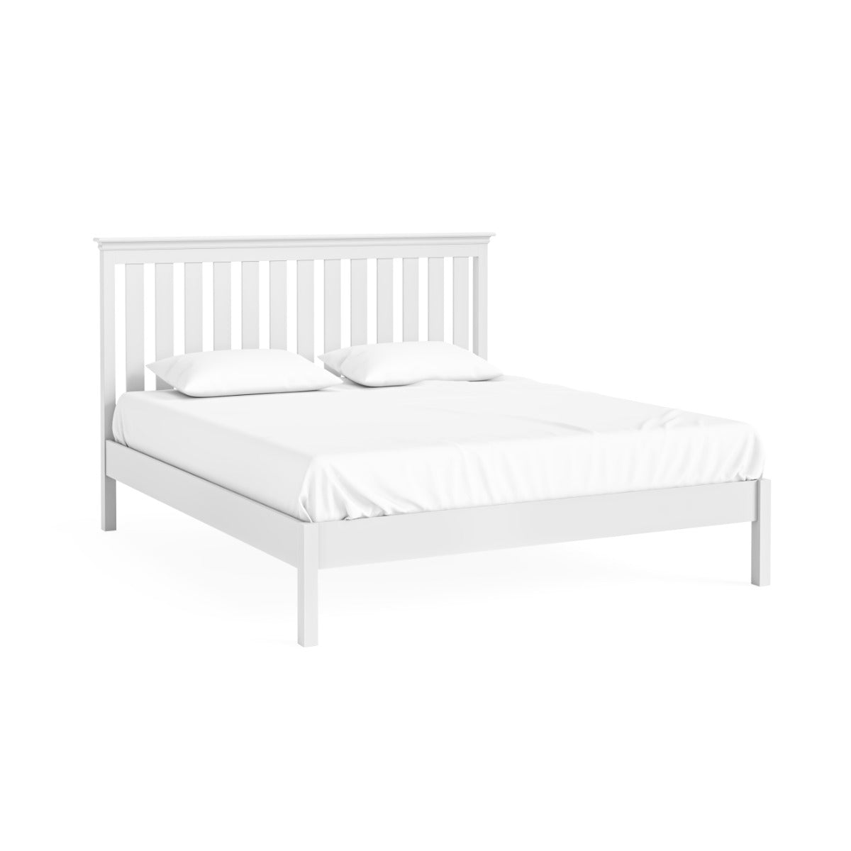 Bordeaux White Bed Frame