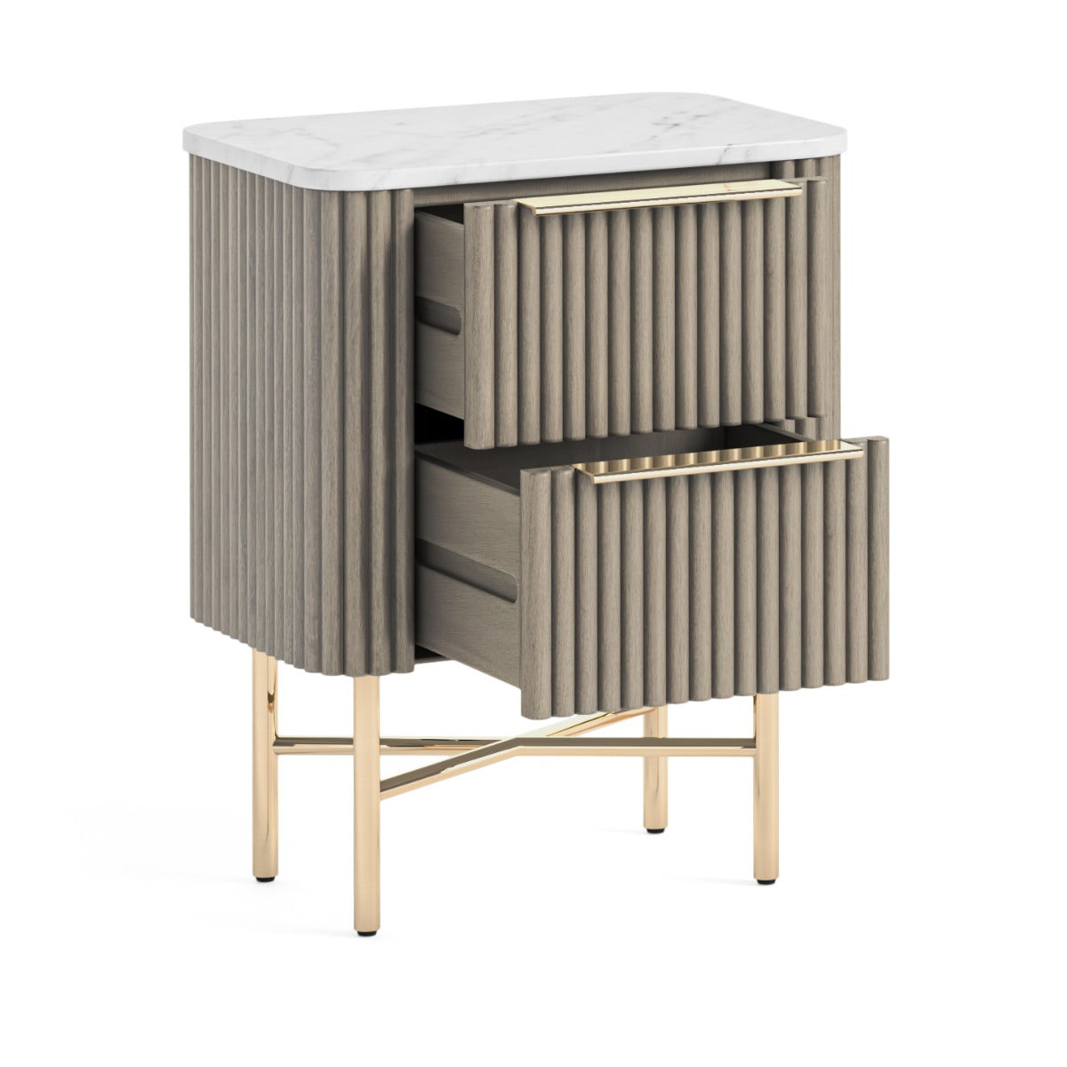 Isabella Narrow Bedside Open