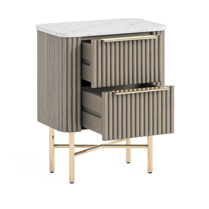 Isabella Narrow Bedside Open