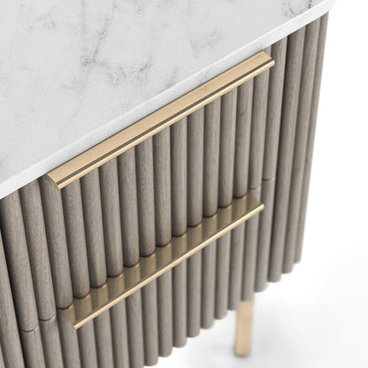 Isabella Narrow Bedside Open