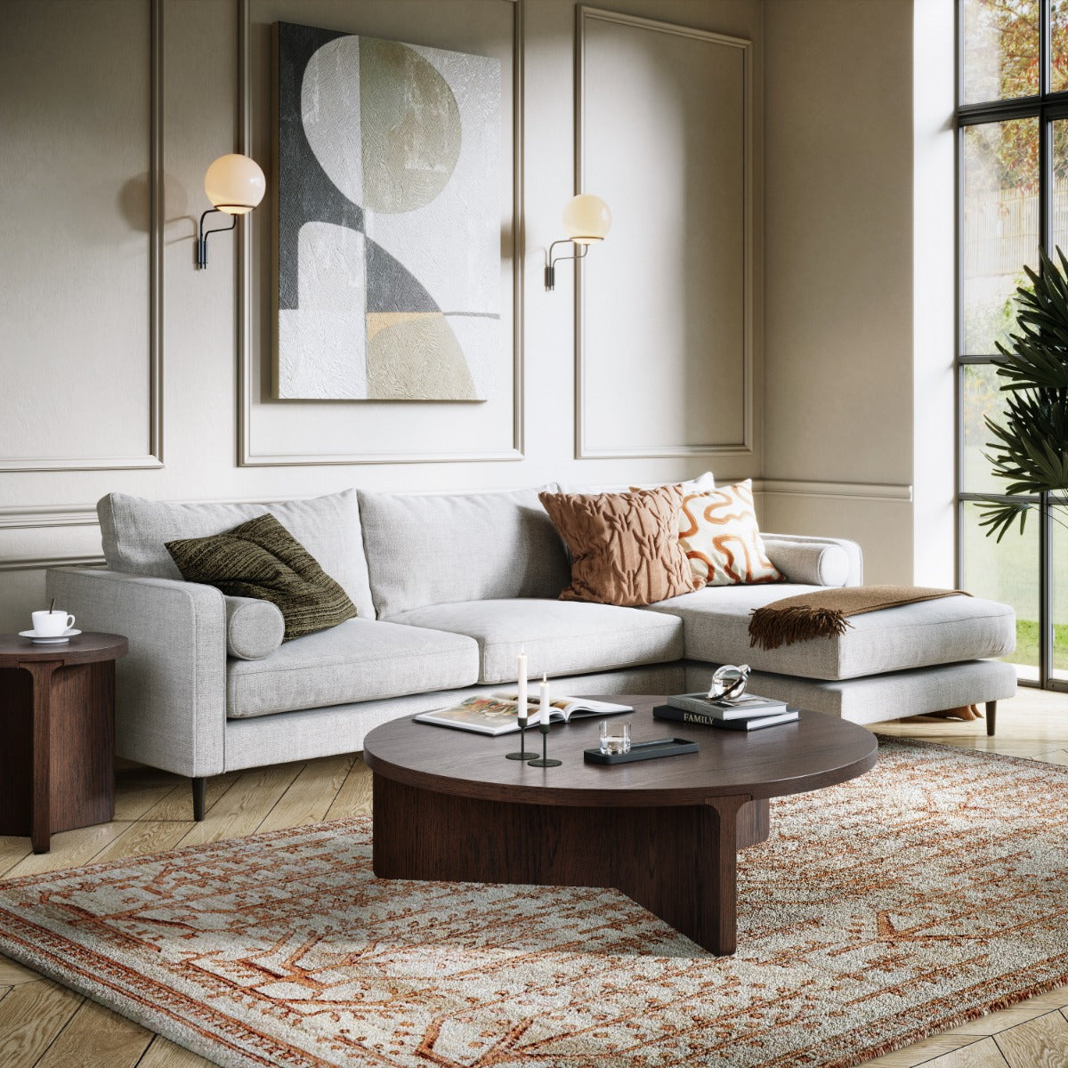 California Large Round Coffee Table (Pre-Order For December)