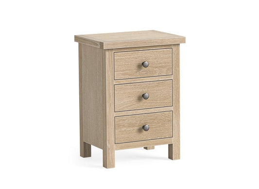 Modern Country Oak Bedside Table – Compact & Stylish Storage |