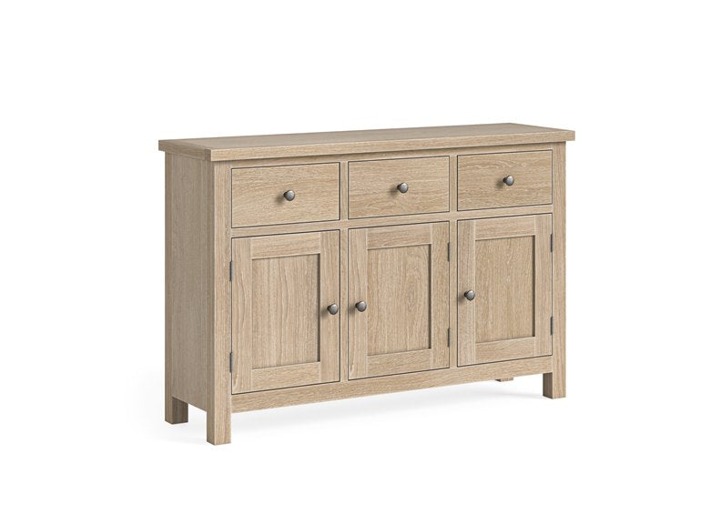 Modern Country Oak Large Sideboard