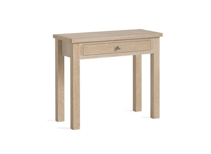 Modern Country Oak Single Drawer Desk