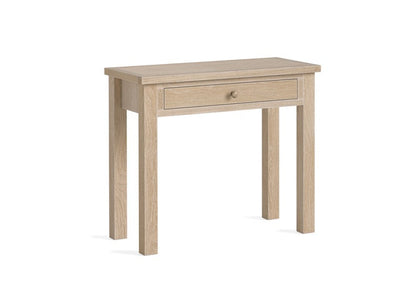 Modern Country Oak Single Drawer Desk