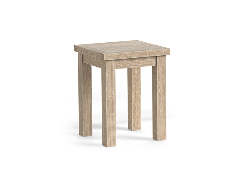 Modern Country Oak Lamp Table