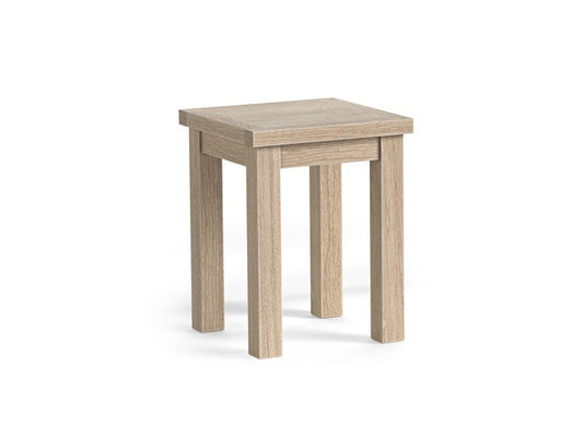 Modern Country Oak Lamp Table