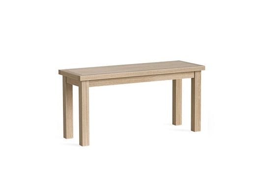 Modern Country Oak Bench