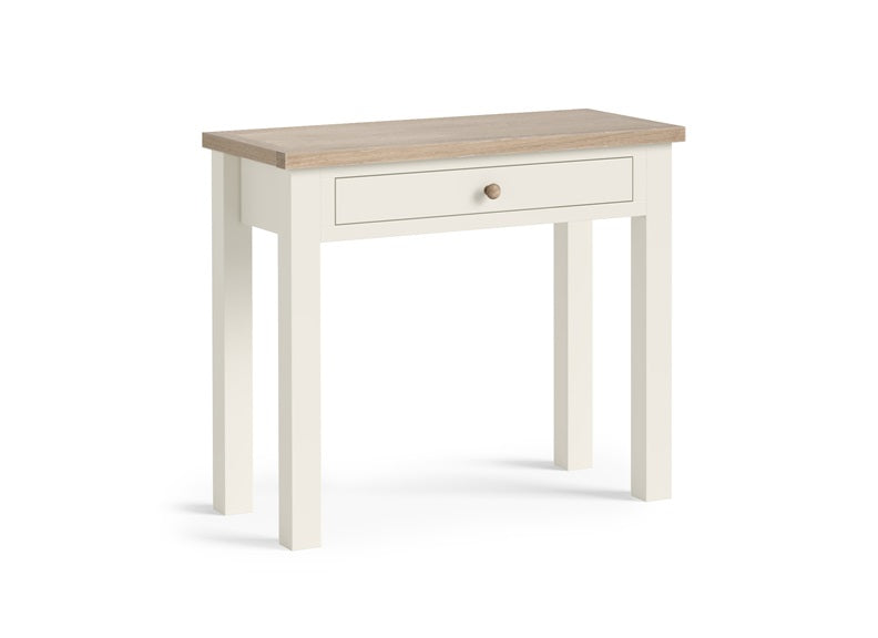 Modern Country Coconut Single Drawer Desk