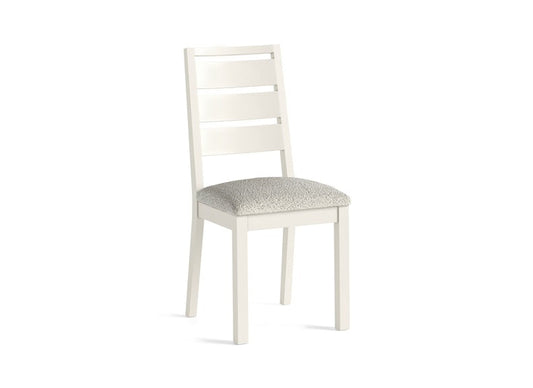 Modern Country Coconut Dining Chair (bouncle white)