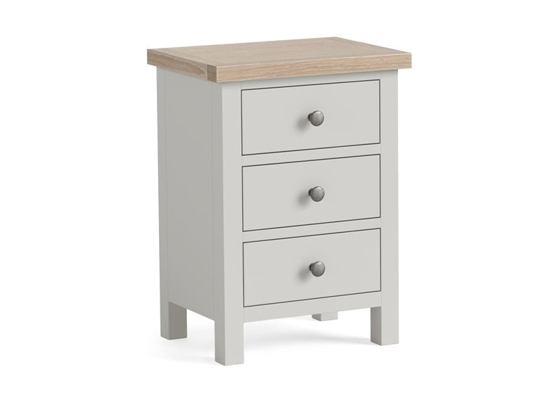 Modern Country Grey Bedside