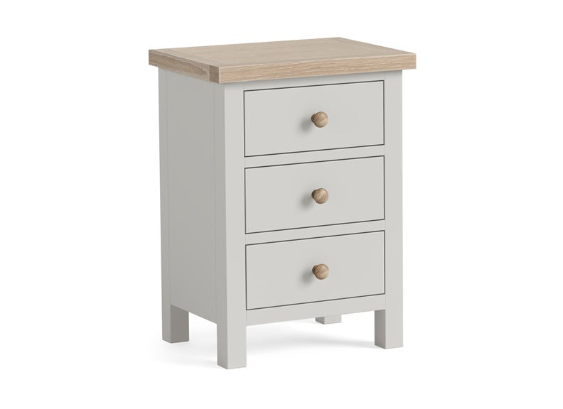 Modern Country Grey Bedside