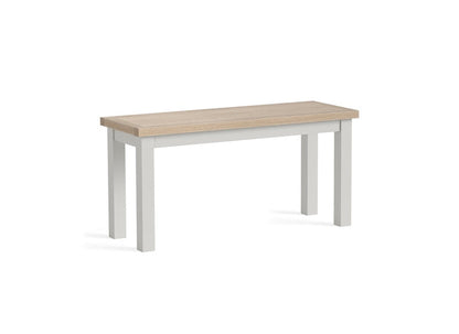 Modern Country Grey Bench