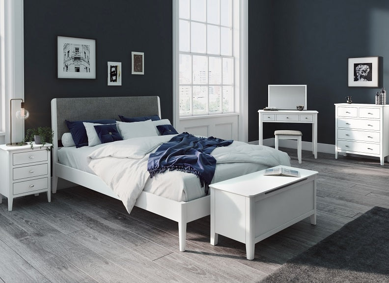 Hampstead White Bed Frame