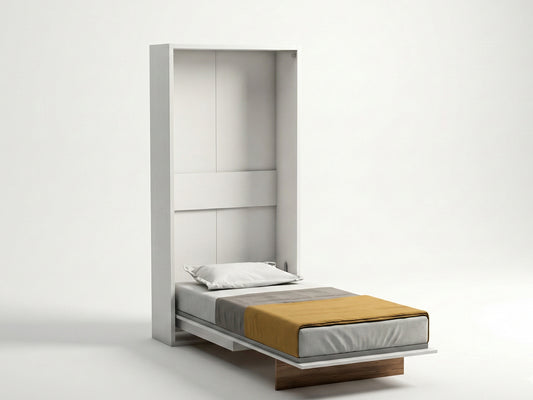 The Happy Frogg Wall Bed | With Mattress | With Foldable Desk | Multimo