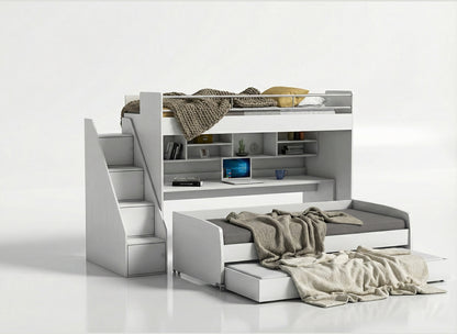 The İkon Bunk Sofa Wall Bed | With Pocket Spring Mattress | Multimo