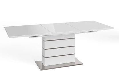 Massimo 160-220Cm High Gloss Butterfly Extending Dining Table
