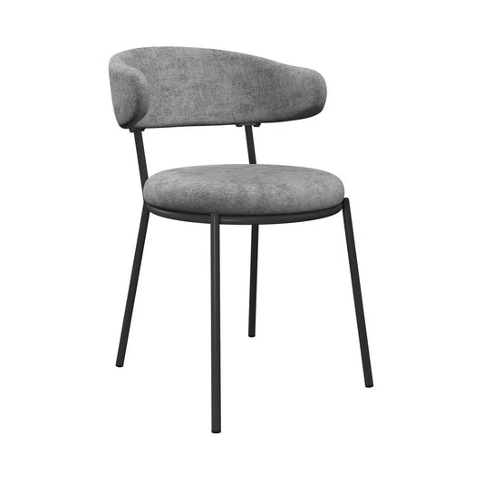 Simoni Fabric Dining Chair Grey