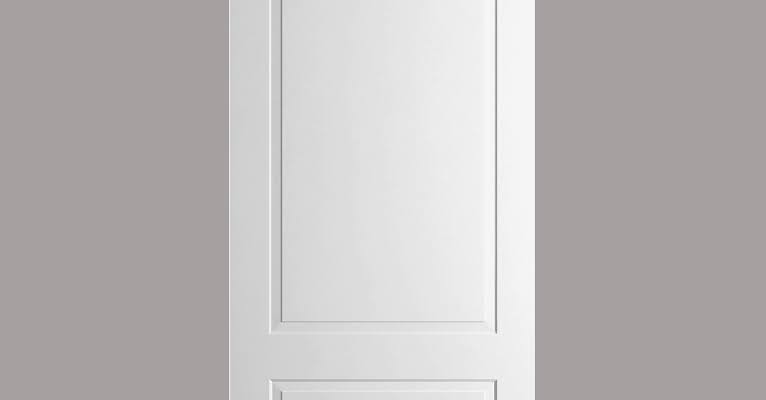 Dover 2 Panel White Primed | 44mm | Indoors | Internal Door