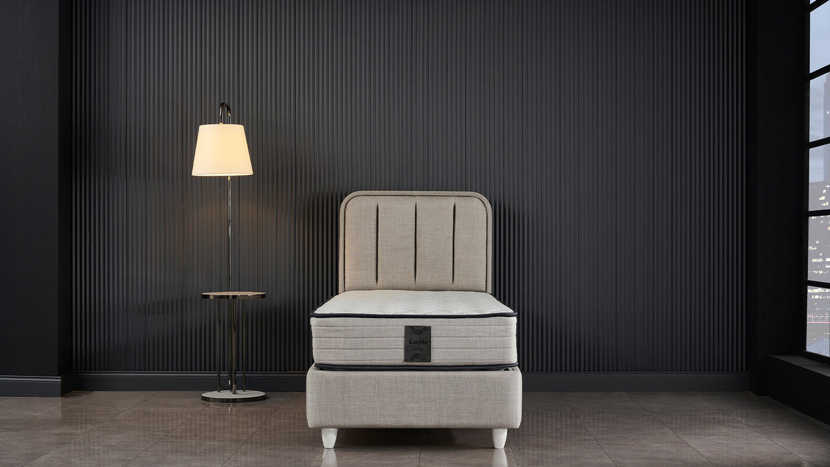 The Lapis 3ft Bed & Mattress Set | Ottoman Storage