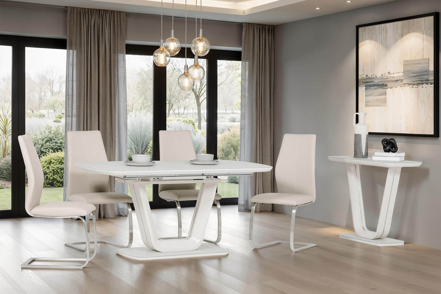 Lazzaro Dining Table - White