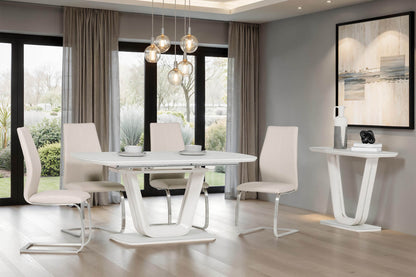 Lazzaro Dining Table - White