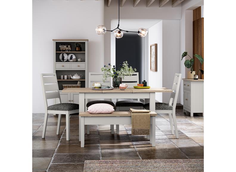 Modern Country Coconut Dining Chair (bouncle grey)