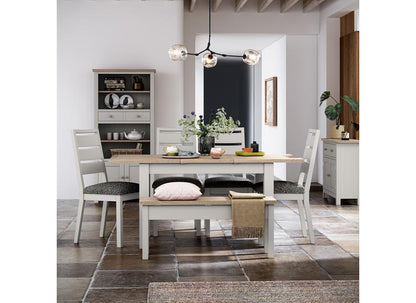 Modern Country Coconut Dining Chair (bouncle grey)