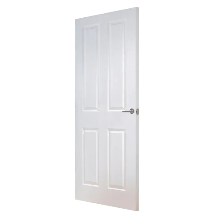 Shannon 4 Panel Smooth Primed | 44mm | Indoors | Internal Door