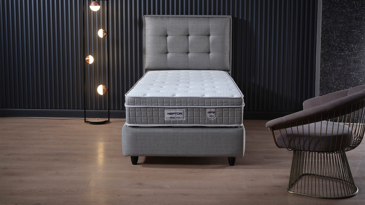 The Neptűne 3ft Bed & Mattress Set | Ottoman Storage