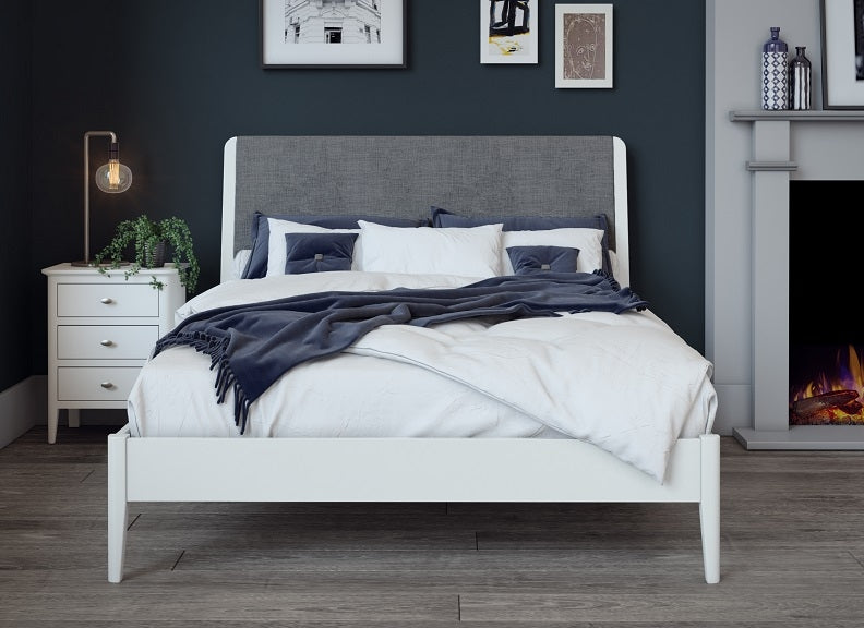 Hampstead White Bed Frame