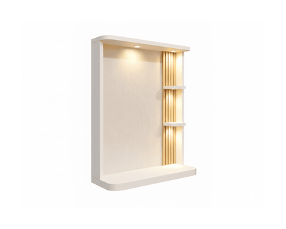 Areiva Prayer Unit – Compact Edition (Natural Oak)